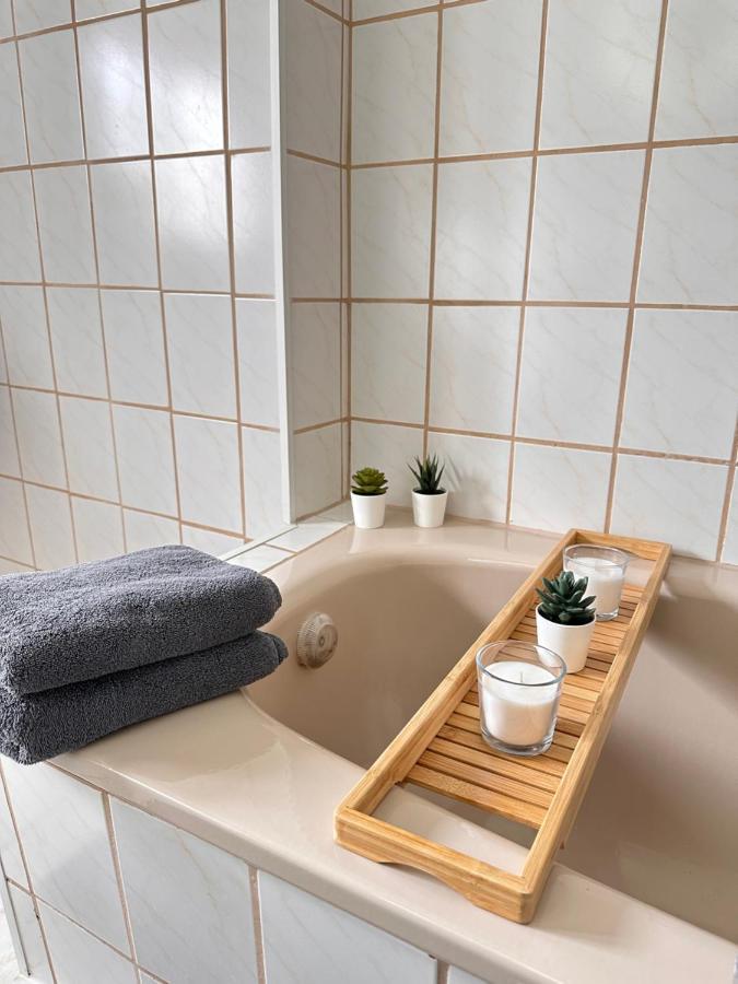 Appartement Auhagen - Kueche, Badewanne, Regendusche, Netflix Eksteriør bilde